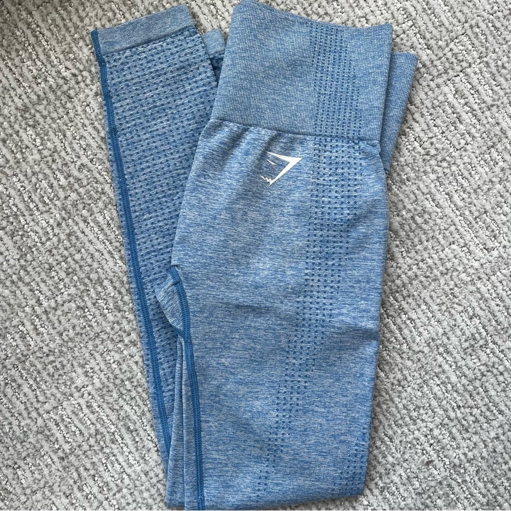 Gymshark Light Blue Energy Seamless Leggings